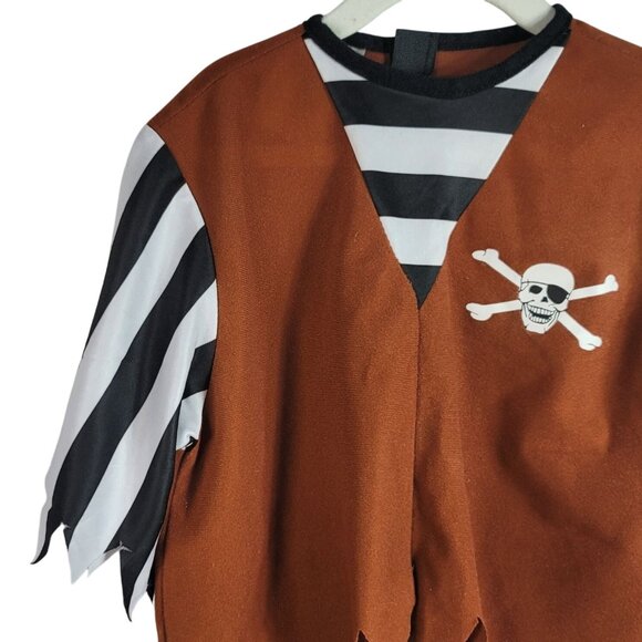 Pony Express Kids Pirate Costume Small Shirt Belt Pants Pretend Cos Halloween - Picture 5 of 15
